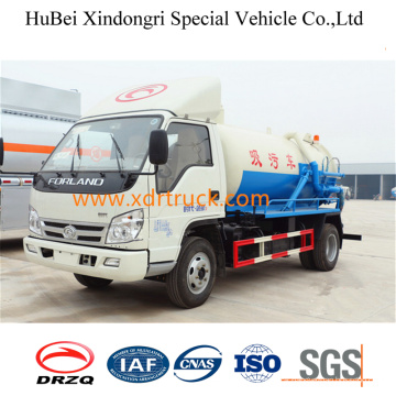 Good Quality 4cbm Euro4 Suction Sewage Truck